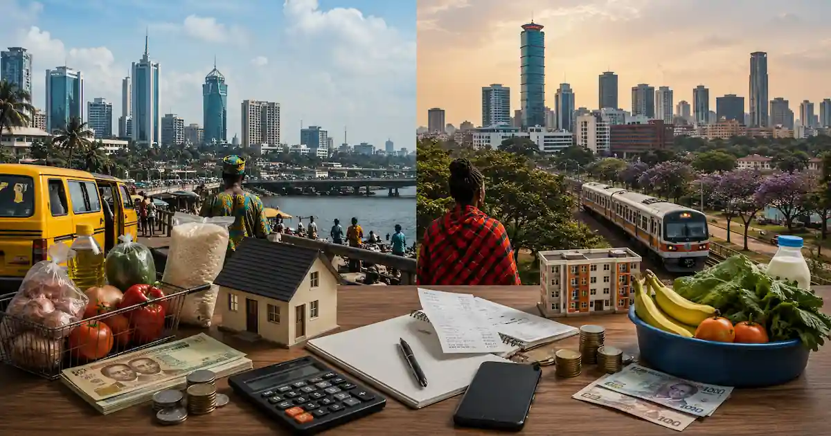 Lagos vs Nairobi Cost of Living