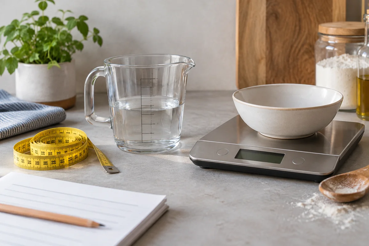 Measuring tools for comparing household units