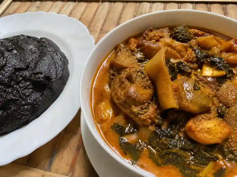 AfroKitchen recipe collection artwork for Achu and Yellow Soup