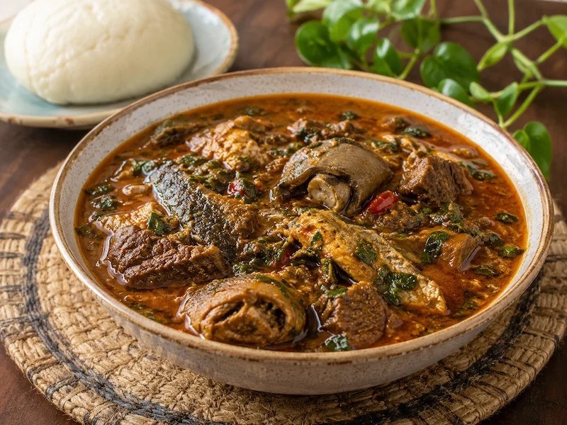 Banga Soup recipe from Nigeria