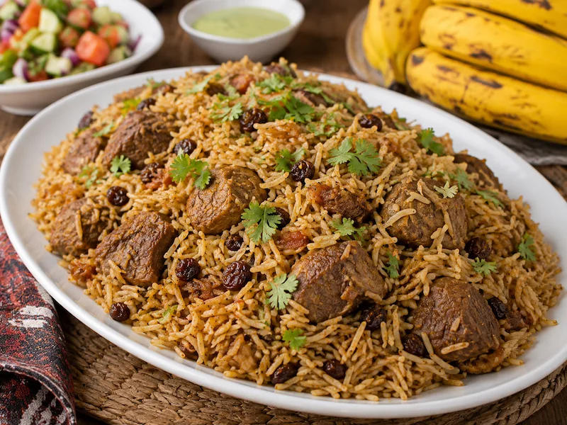 Bariis Iskukaris recipe from Somalia