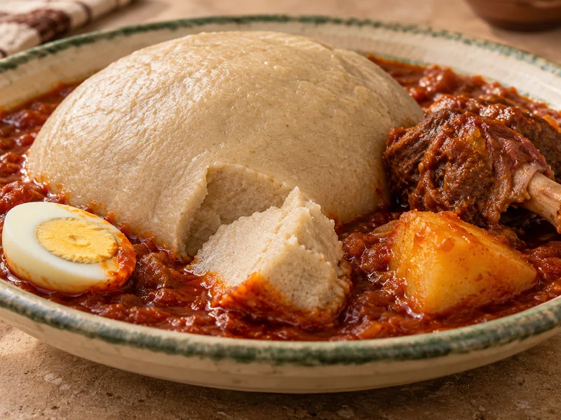 Bazin recipe from Libya