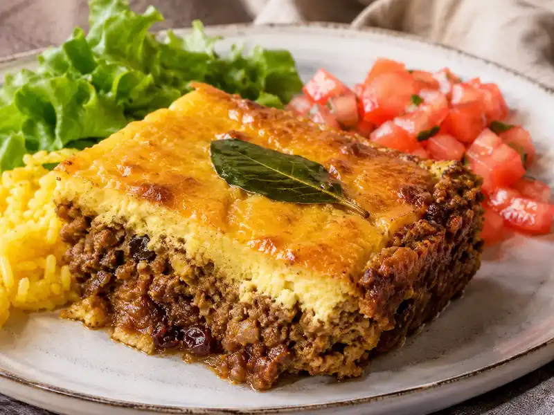 Bobotie recipe from South Africa