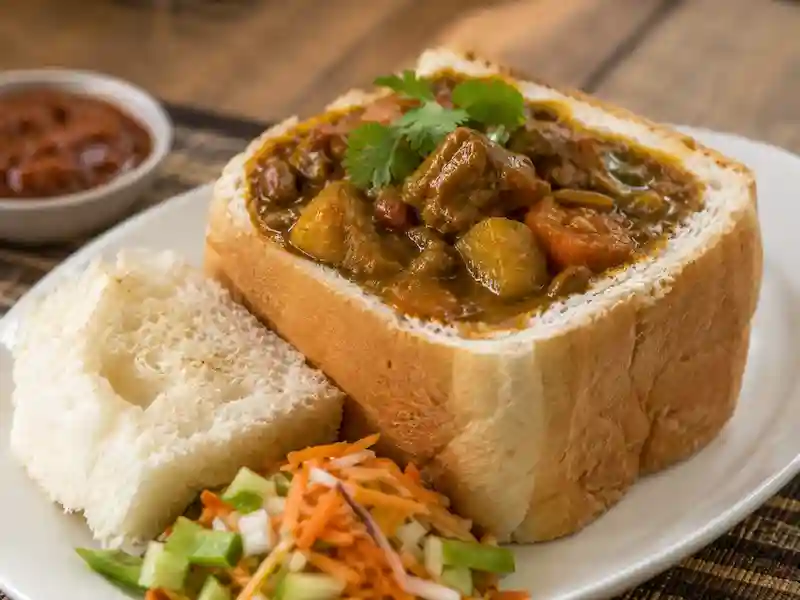 AfroKitchen recipe collection artwork for Bunny Chow
