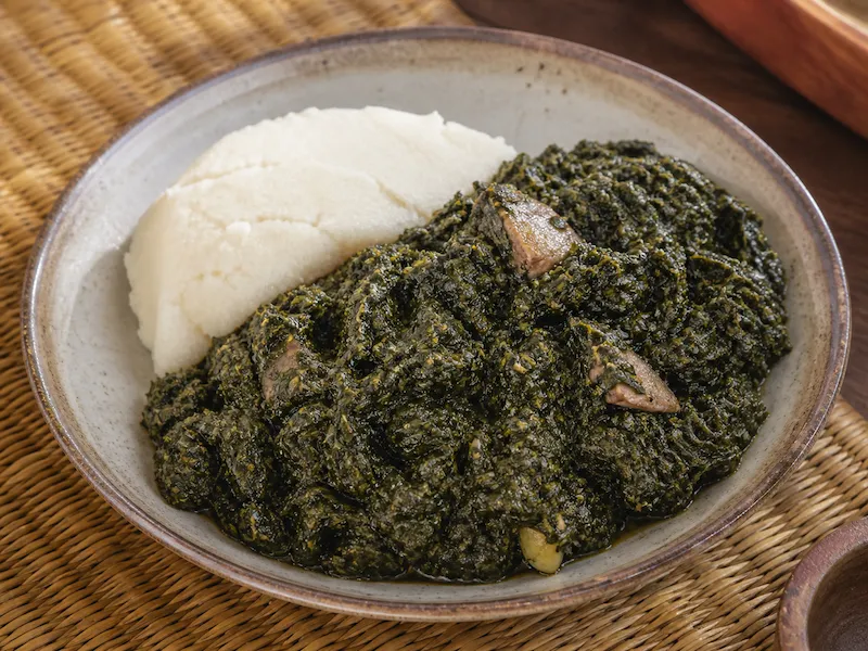 Burundian Isombe recipe image