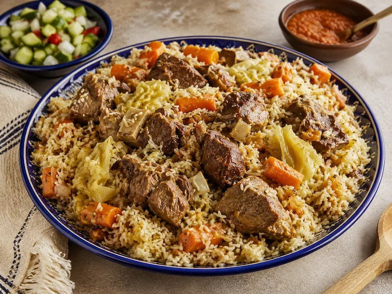 Ceebu Yapp recipe from Senegal