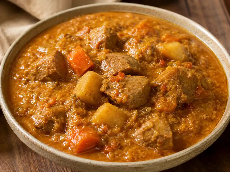 Central African Peanut Stew recipe from Central African Republic