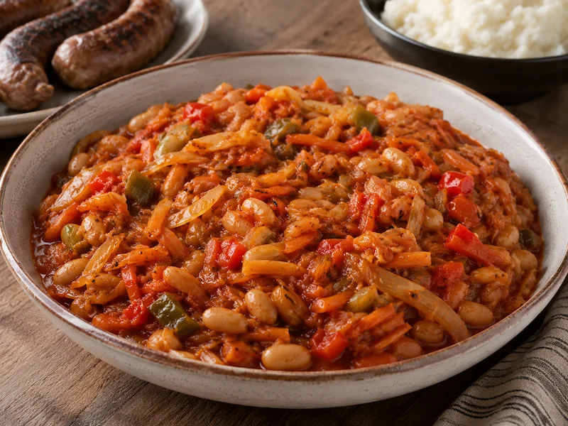 Chakalaka recipe from South Africa