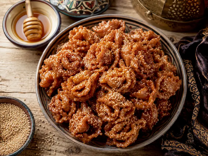 Chebakia recipe from Morocco