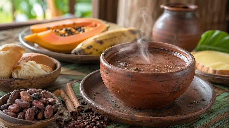 Sao Tomean Hot Chocolate recipe image