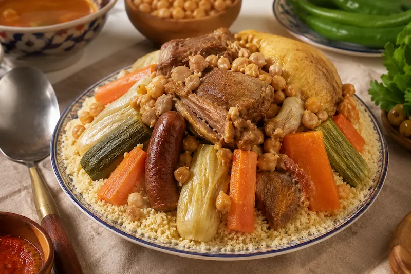 Couscous Royal serving/detail image