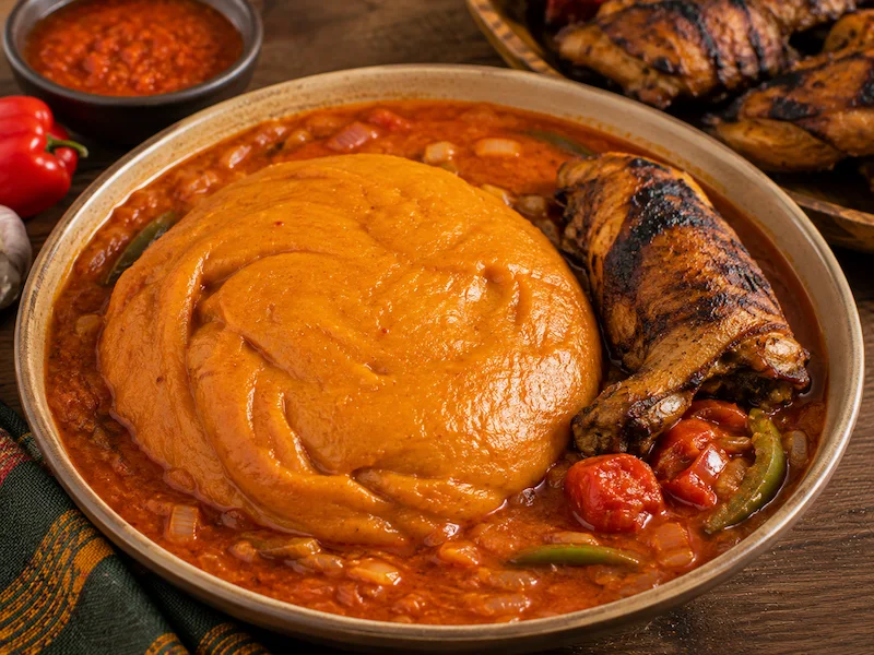 Djenkoume recipe from Togo