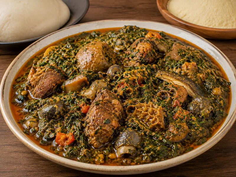 Edikang Ikong recipe from Nigeria