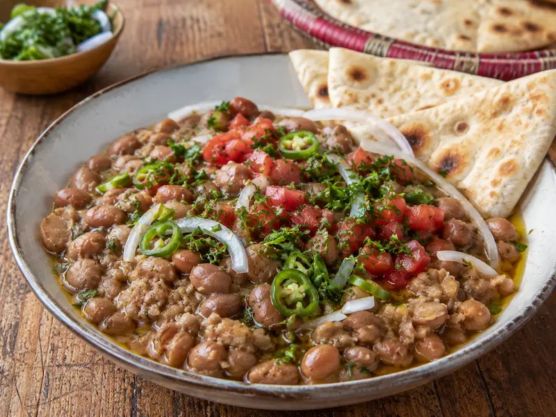 AfroKitchen recipe collection artwork for Eritrean Ful Medames