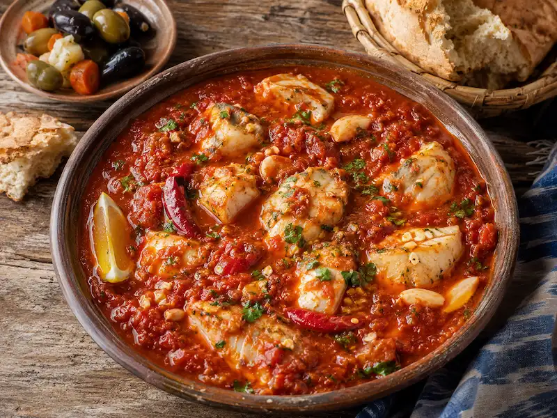 Hraime Libyan Fish recipe from Libya