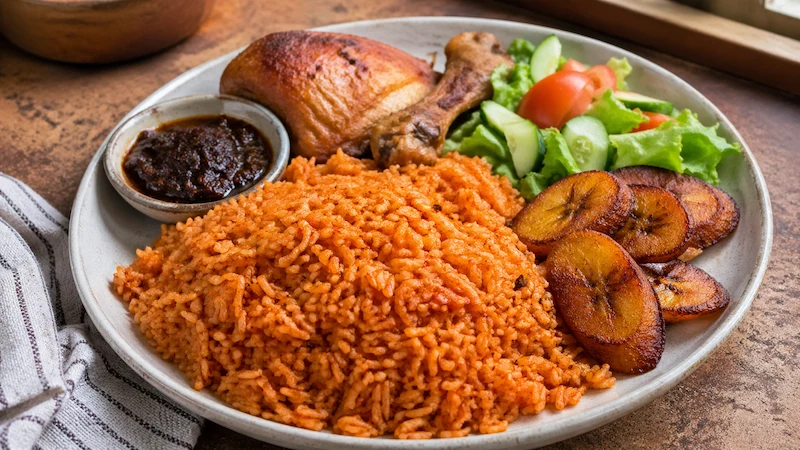 Ghanaian Jollof Rice recipe image