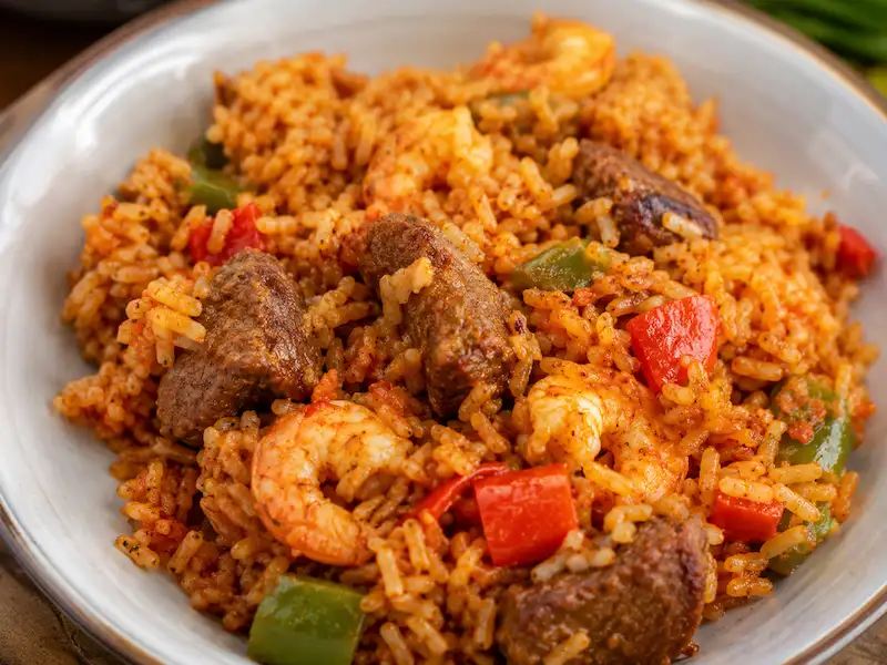 Jollof Rice Equatoguineano recipe from Equatorial Guinea
