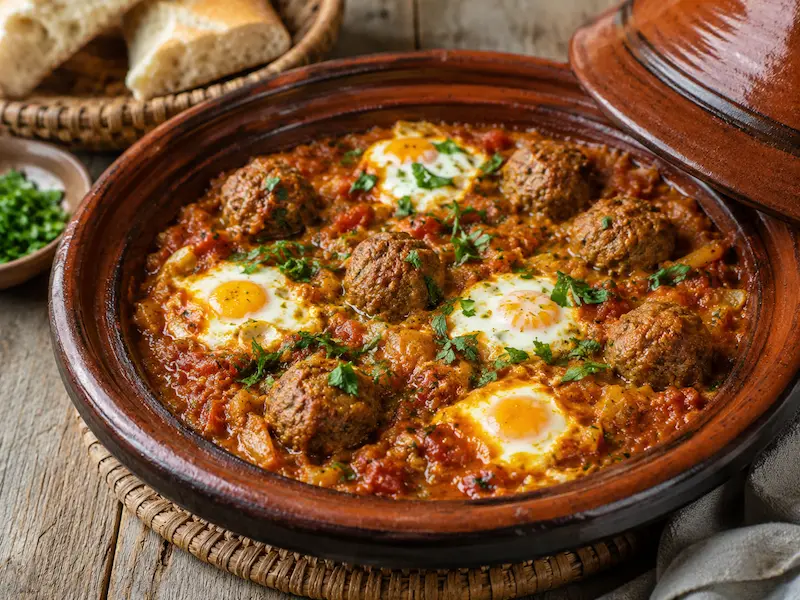 Kefta Tagine recipe from Morocco
