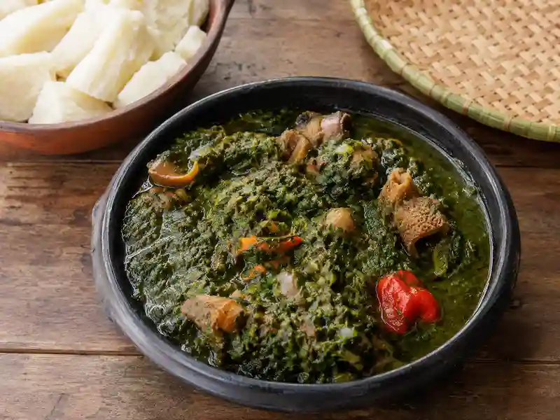 Kizaka recipe from Angola