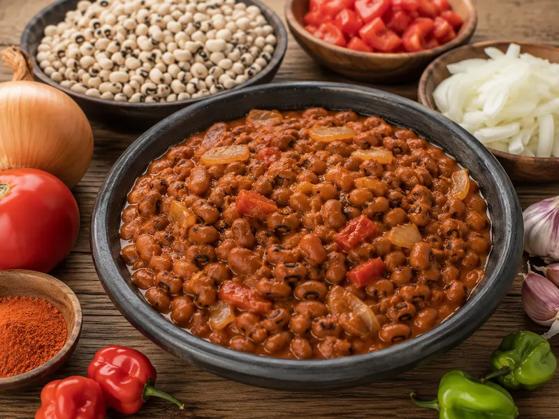 Koki Beans cooking/process step