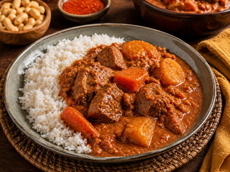 Mafe recipe from Senegal