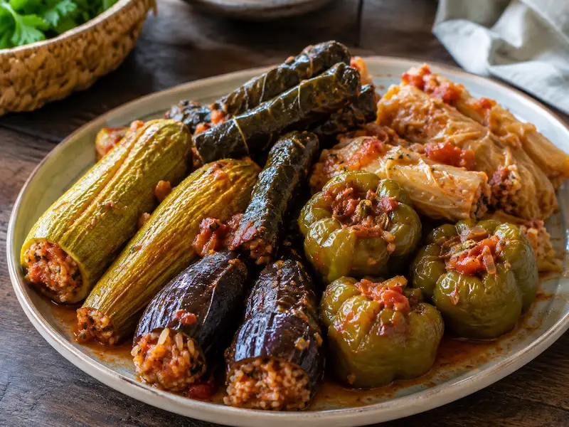 Mahshi recipe from Egypt