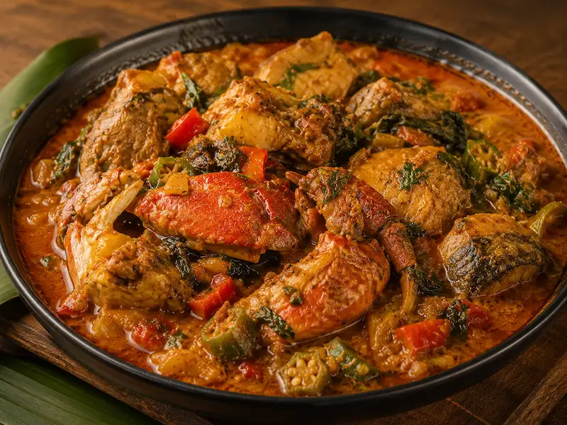 Mbongo Tchobi recipe from Cameroon