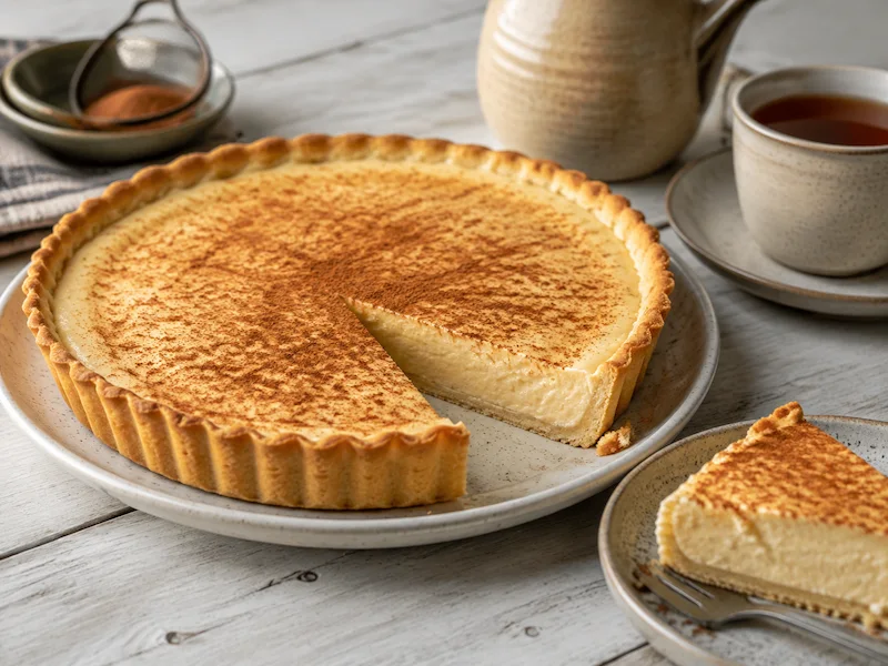 Milk Tart recipe from South Africa