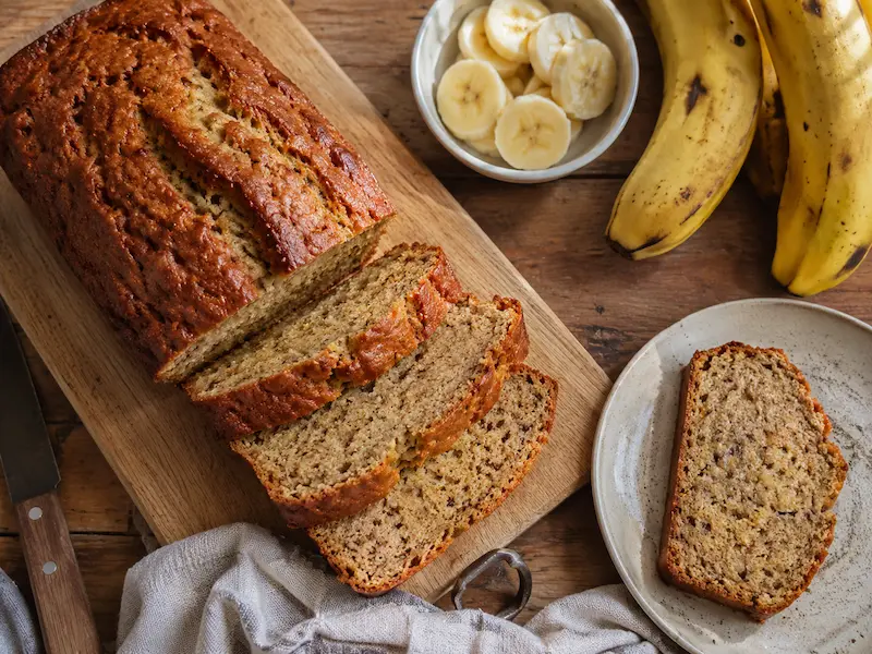 AfroKitchen recipe collection artwork for Nthochi Bread