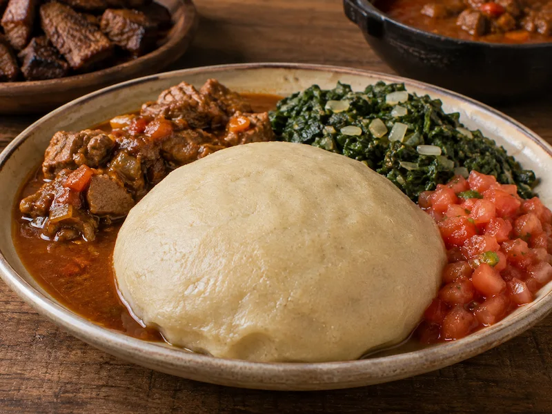 Oshifima recipe from Namibia