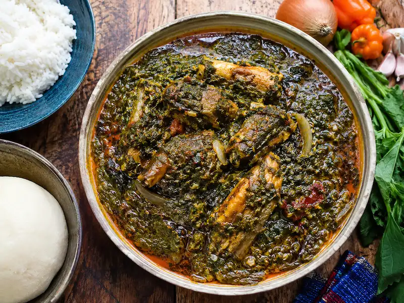 Liberian Palava Sauce recipe from Liberia