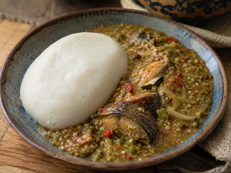 AfroKitchen recipe collection artwork for Placali Sauce Kope