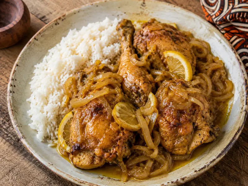 Guinean Chicken Yassa recipe image