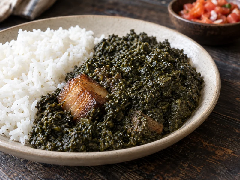 Ravitoto recipe from Madagascar