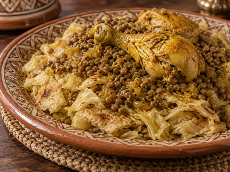 Rfissa recipe from Morocco