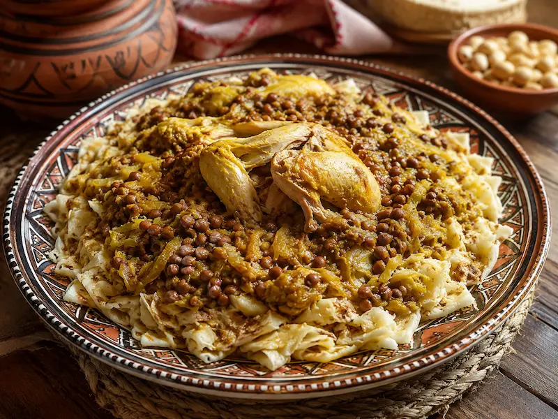 Rfissa recipe from Morocco