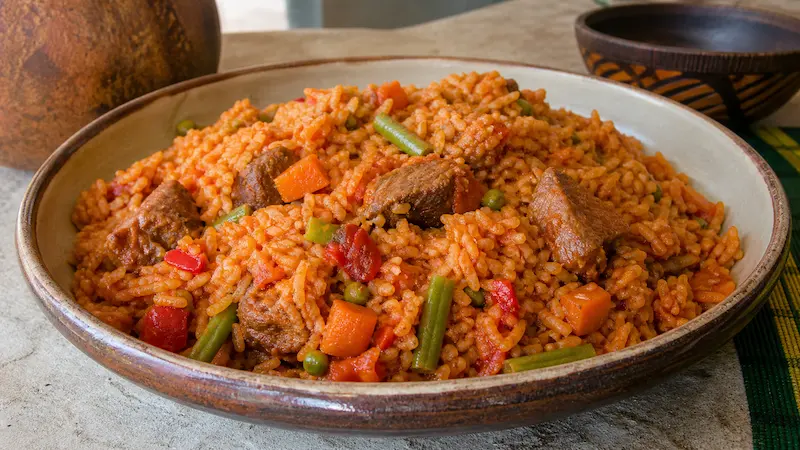 Riz Gras recipe image
