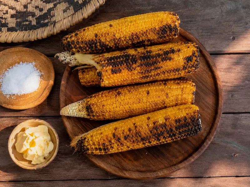 AfroKitchen recipe collection artwork for Roasted Mealie