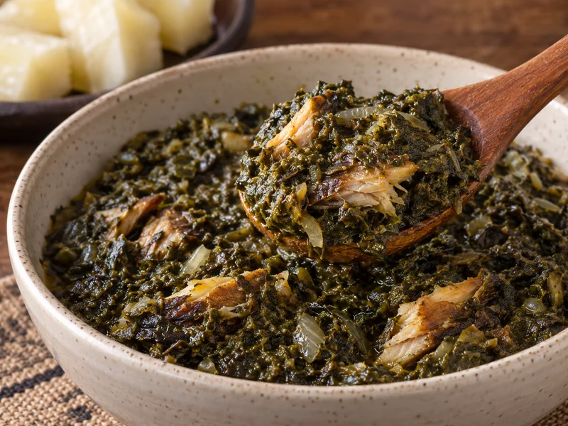 Saka-Saka recipe from Democratic Republic of Congo