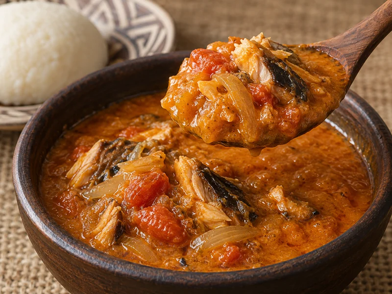 Sauce Graine recipe from Central African Republic