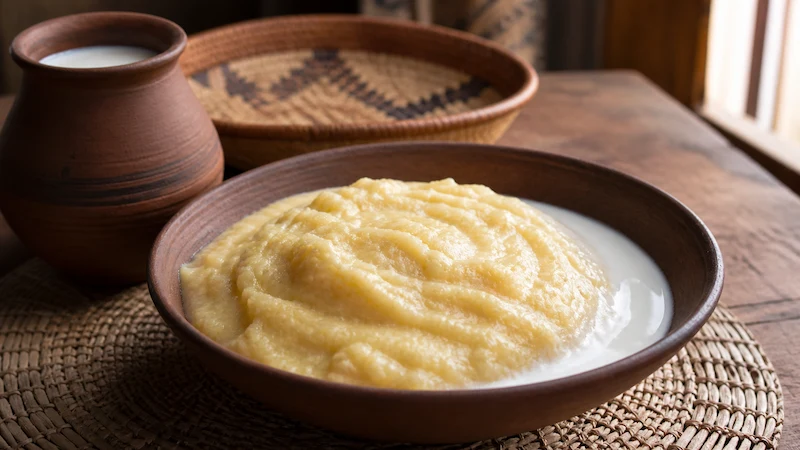 Sishwala with Emasi recipe image