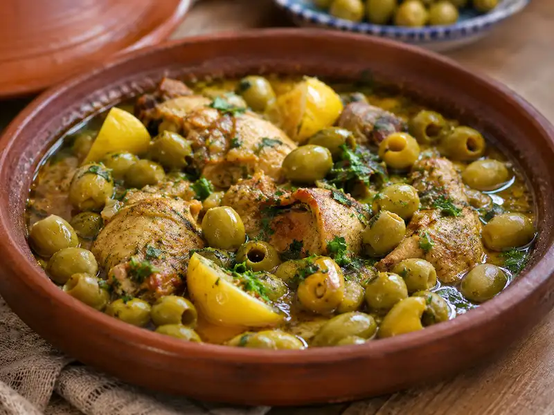 Tajine Zitoun recipe from Algeria