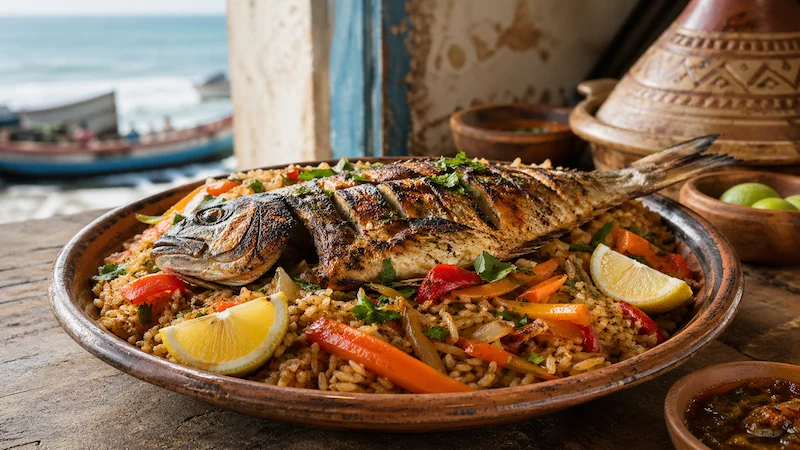 Mauritanian Fish Rice recipe image