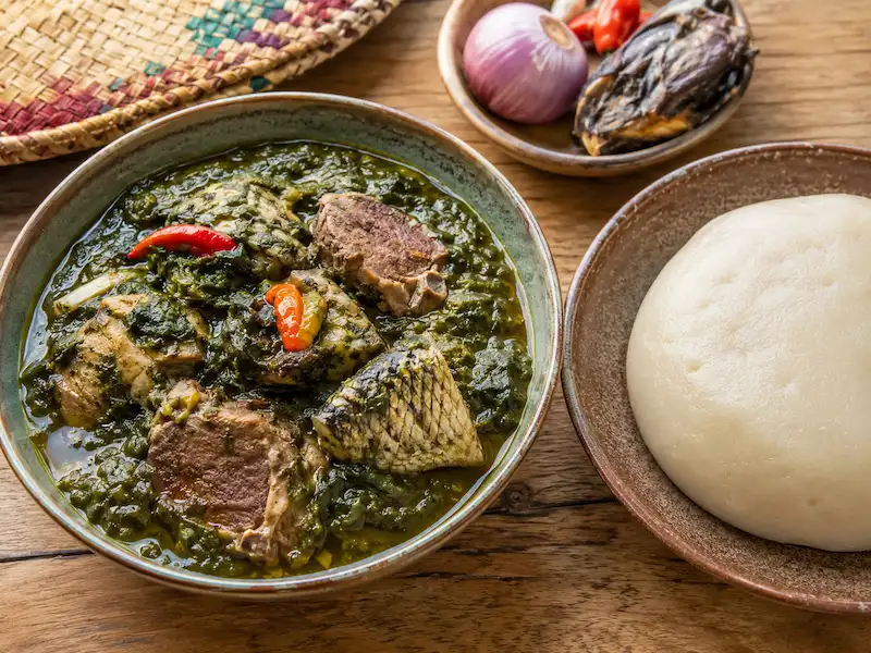 Tuo Zaafi with Ayoyo Soup recipe from Ghana