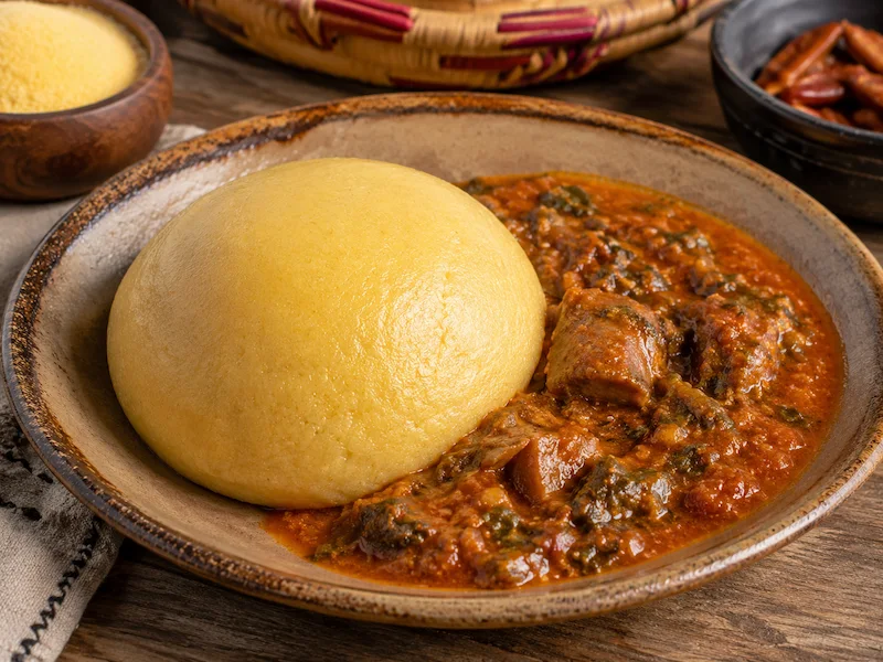 Tuwo Masara recipe from Niger