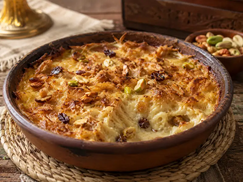 Umm Ali recipe from Egypt