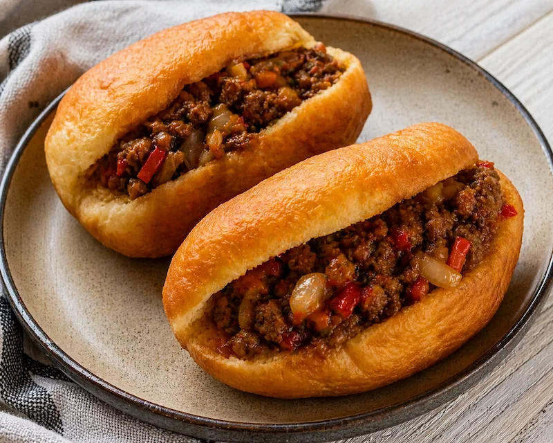 Vetkoek with Mince recipe image