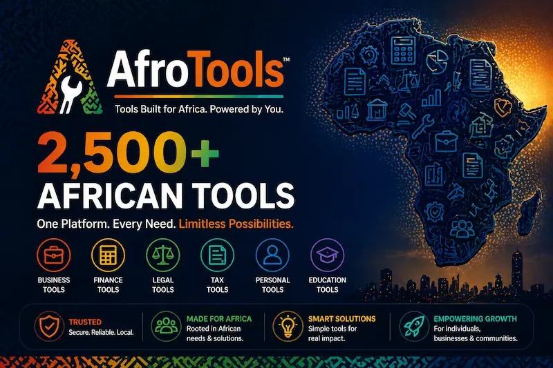 AfroTools AI - Africa's Practical AI Hub and Free Tool Directory