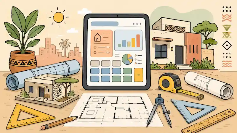 Illustration du parcours Calculateur d’honoraires d’architecte