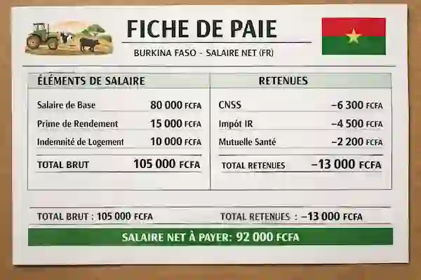Calculateur Salaire Net Burkina Faso